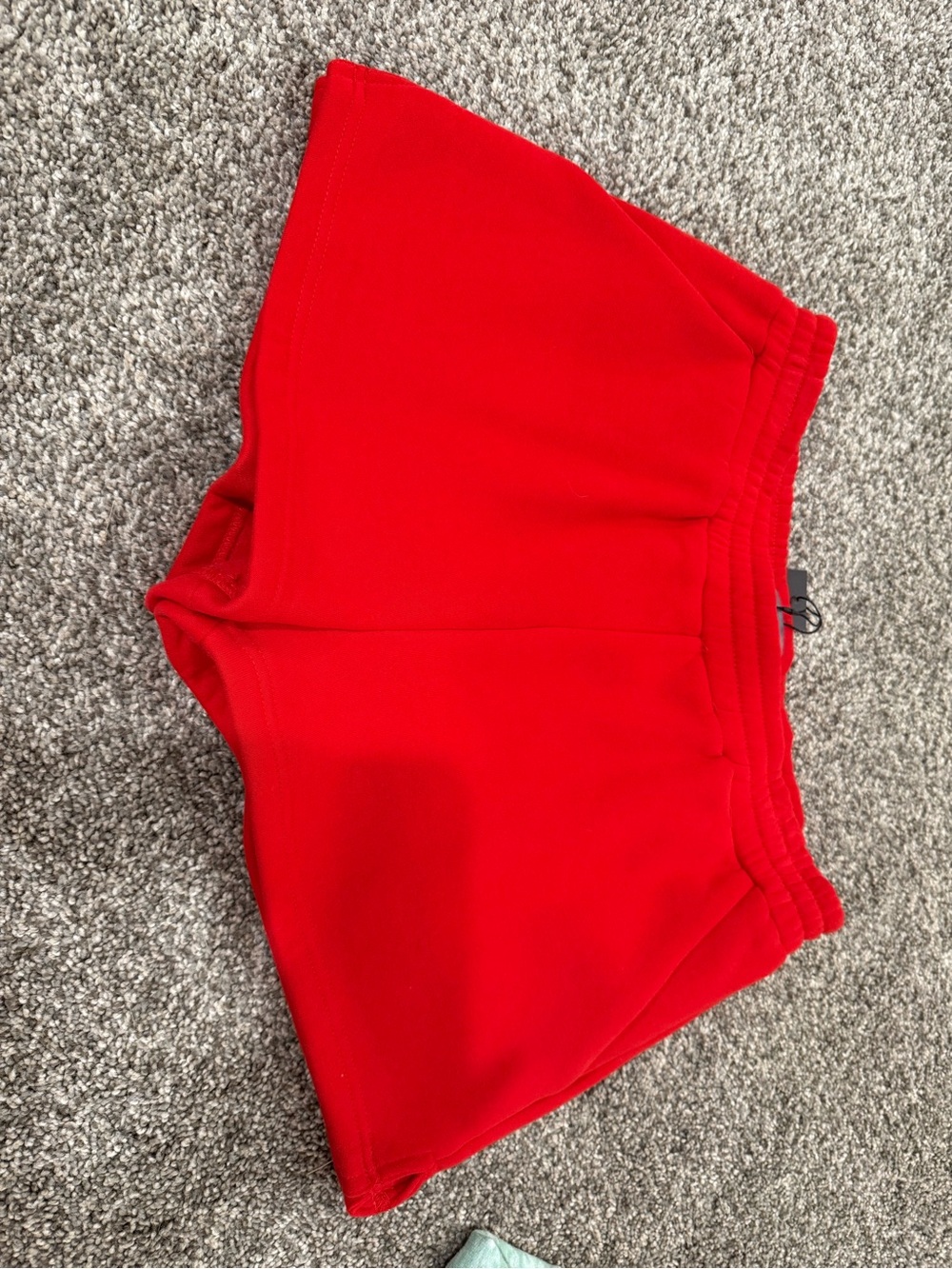 Red Women's Sweat Shorts